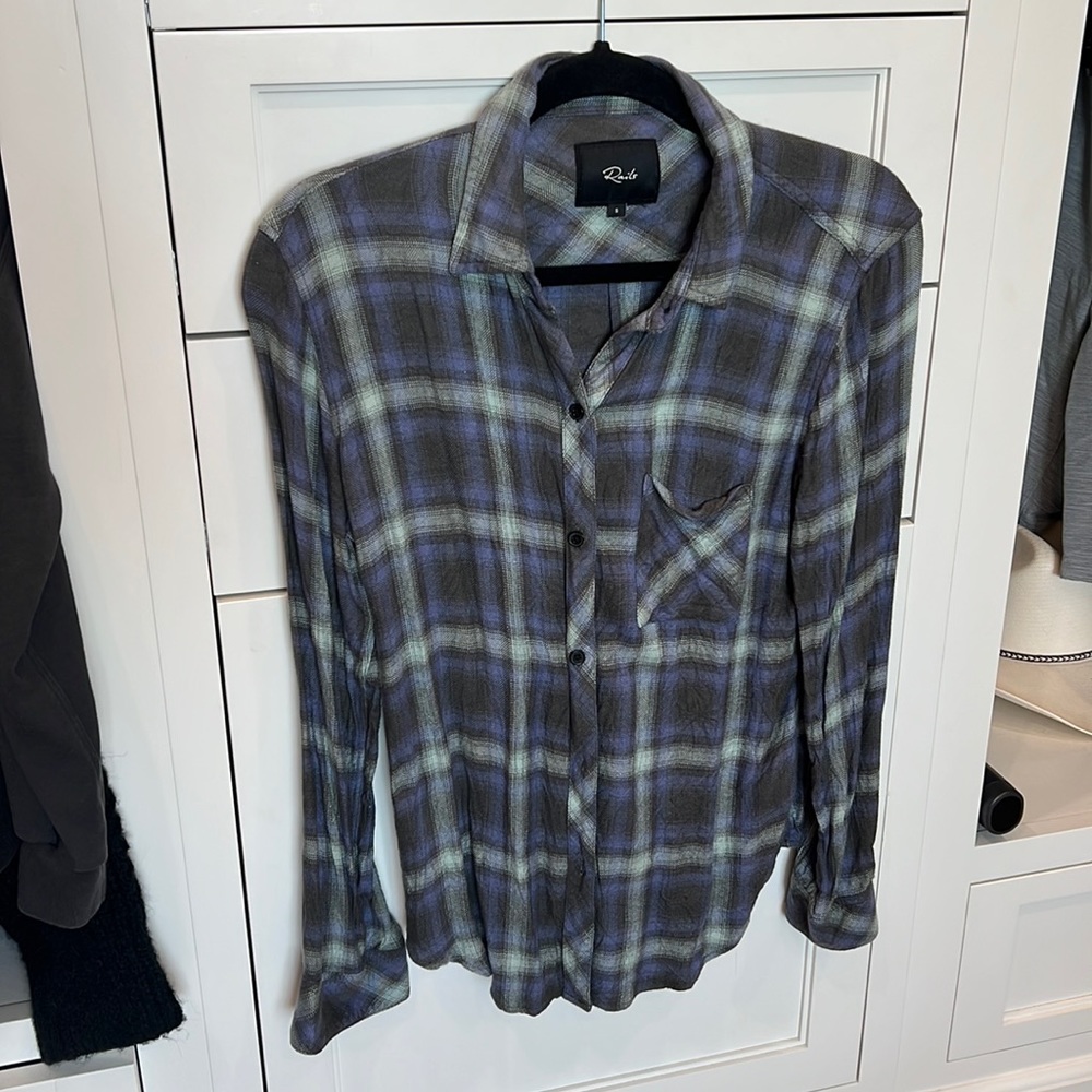Rails button up shirt